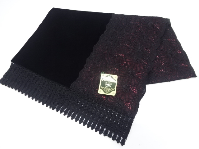 ビロードレースショール